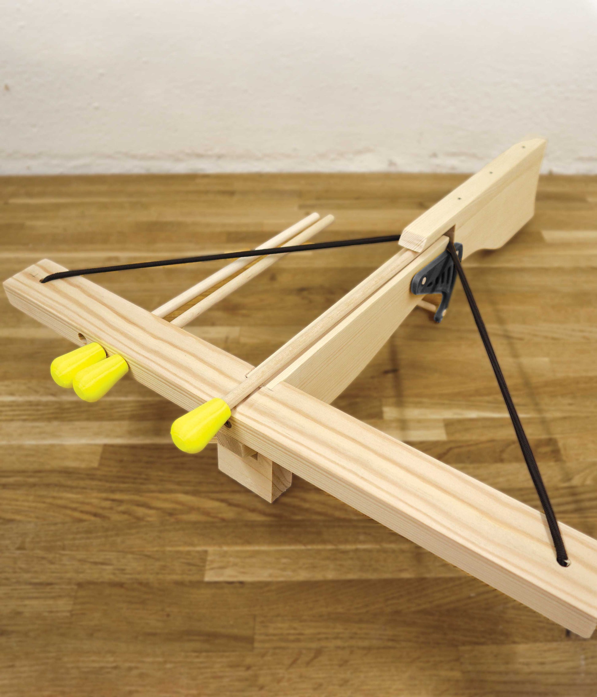Make a wooden toy crossbow beginners woodworking set for kids - learn woodwork with a make at home kit