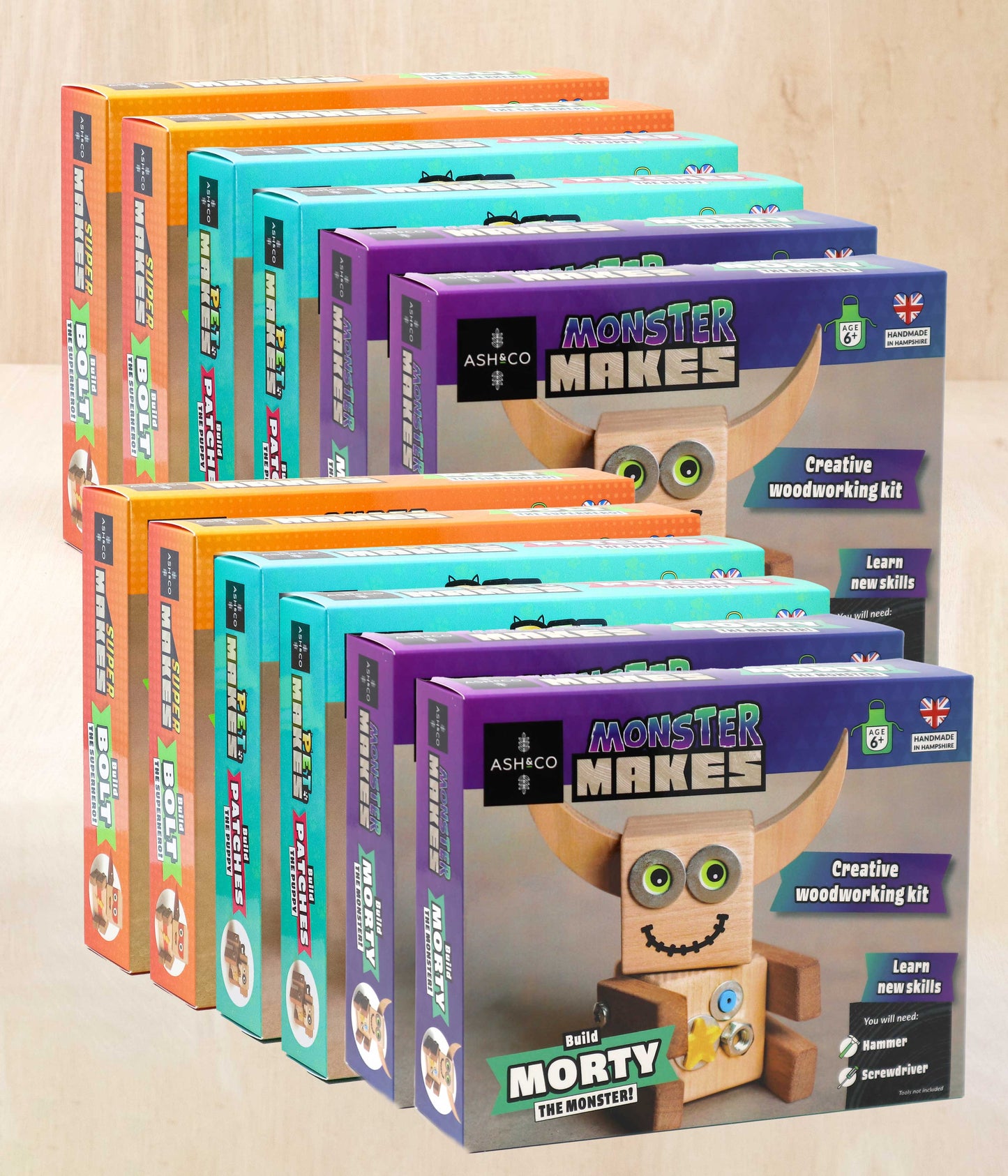 Mini Maker Kit Bundles - Woodwork Activity for Kids