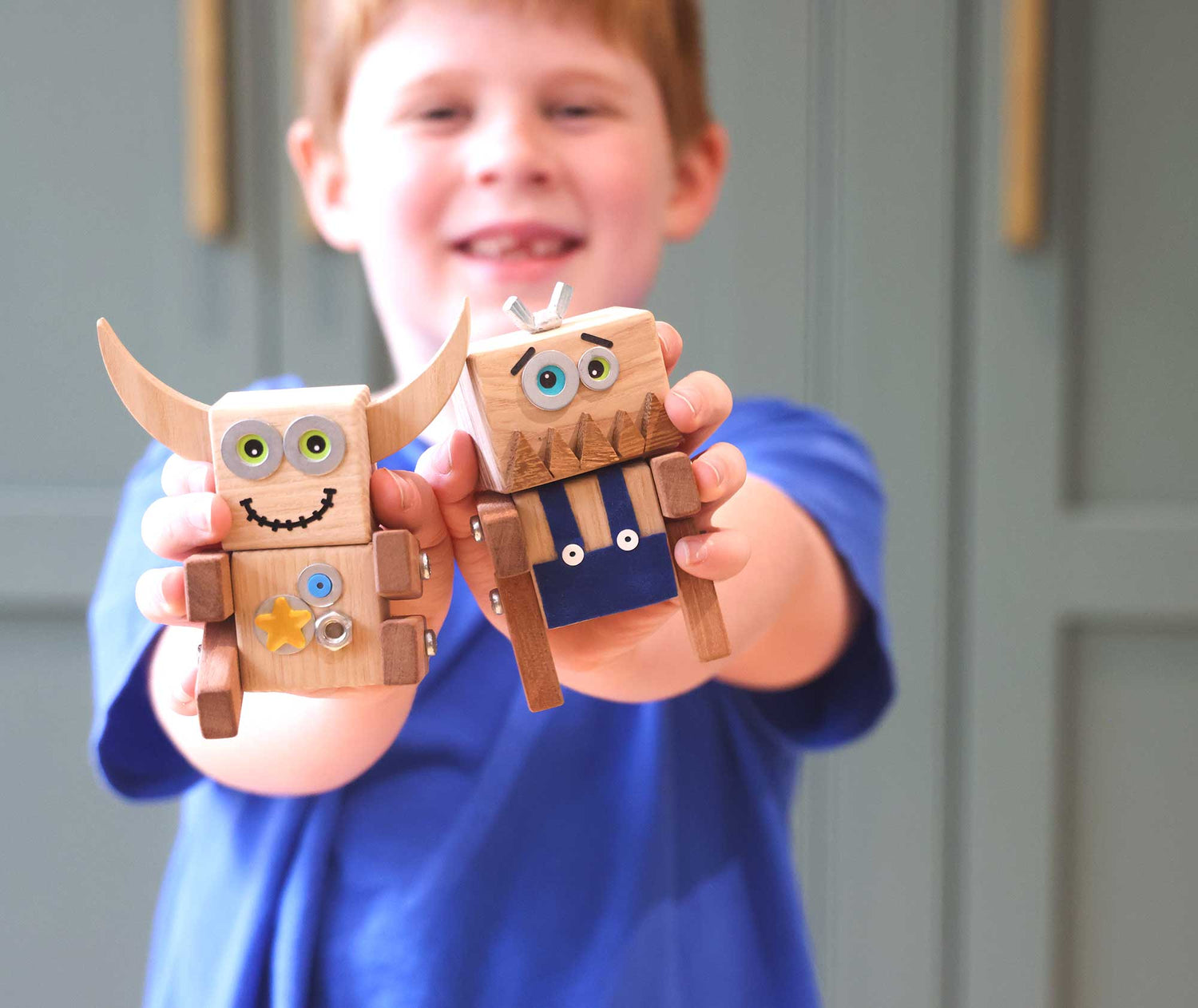 Creative wood craft kits and workshops for kids
