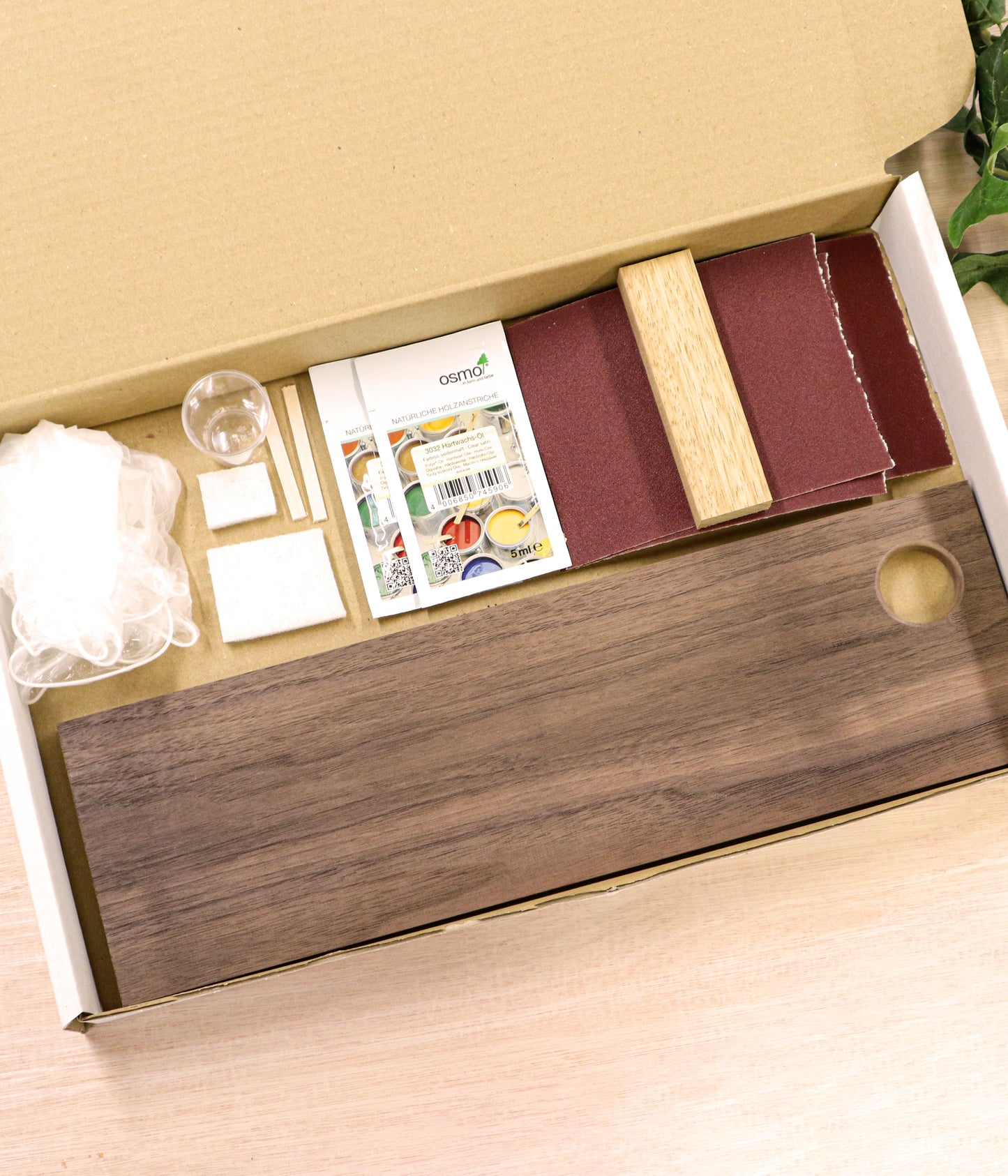 Make a Wooden Cheese Board Kit