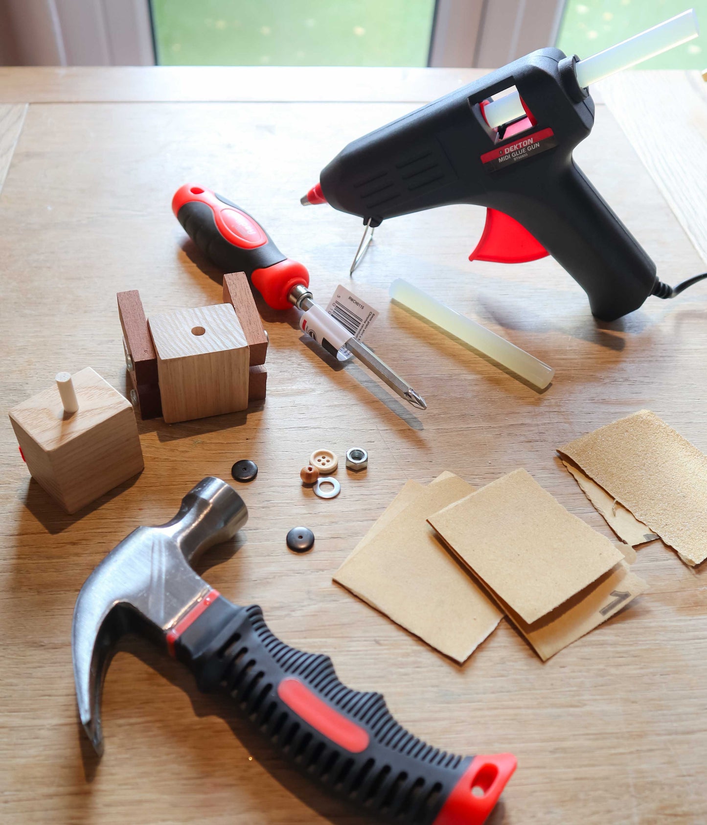 Ash & Co Mini Maker tool kit - use to build wood craft make-at-home kits at home