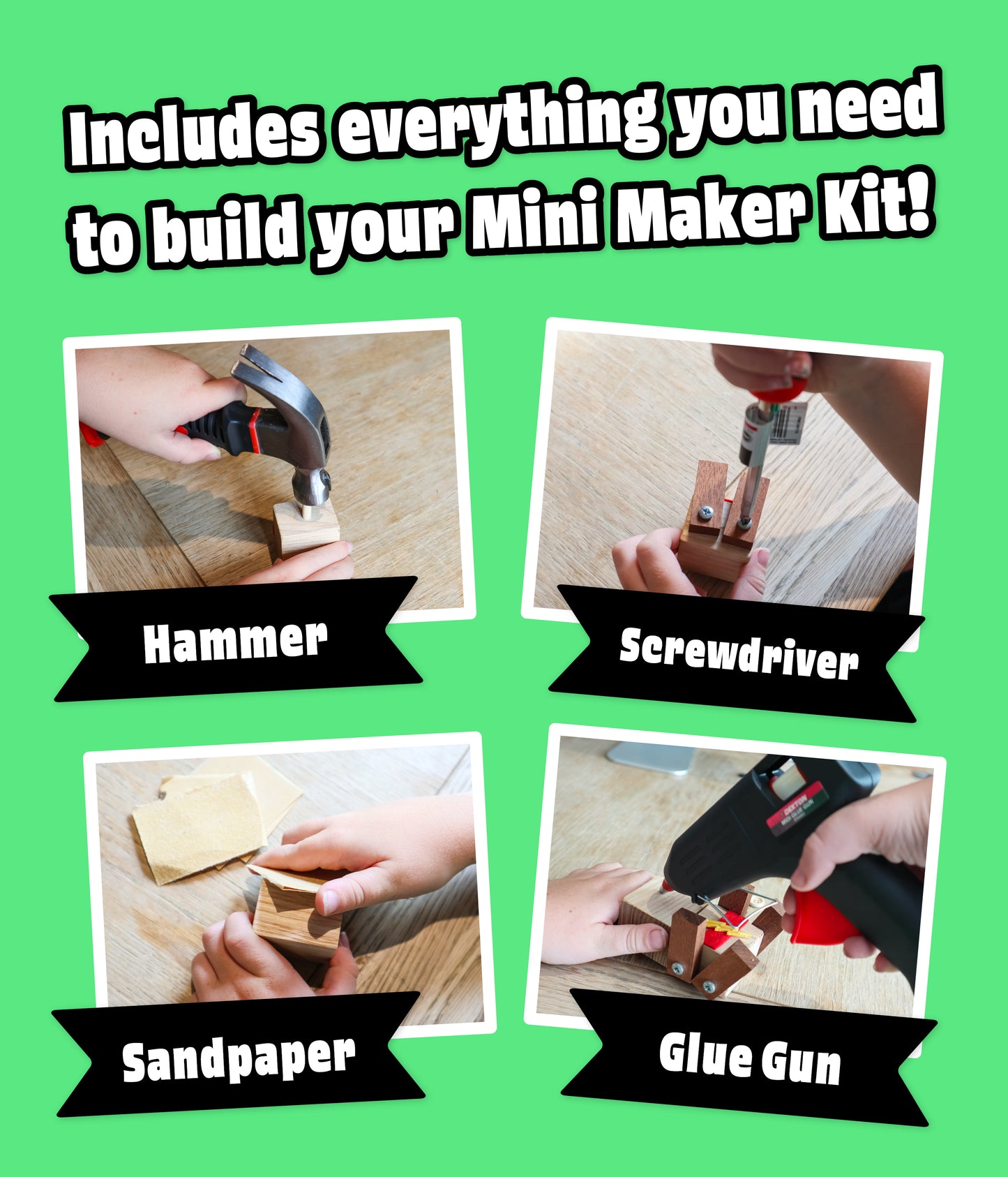 Ash & Co Mini Maker tool set for kids