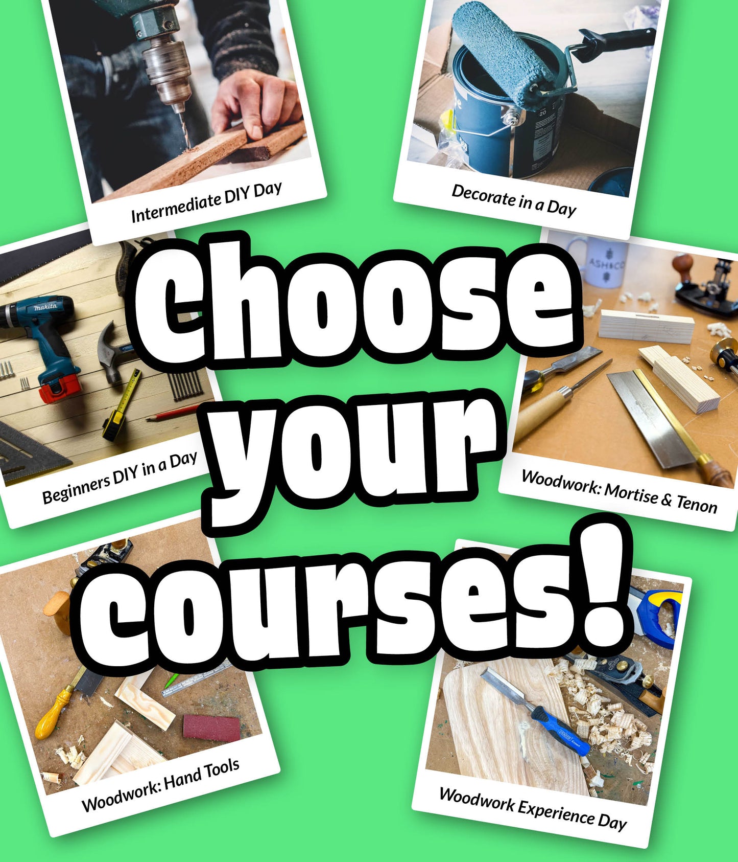 Woodwork and DIY Course Bundles