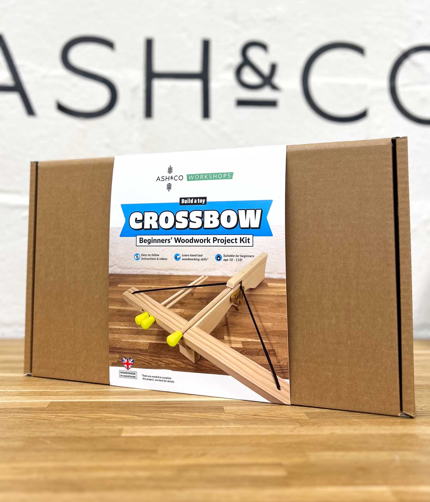 Beginners Woodwork Project Kit – Build a Toy Crossbow