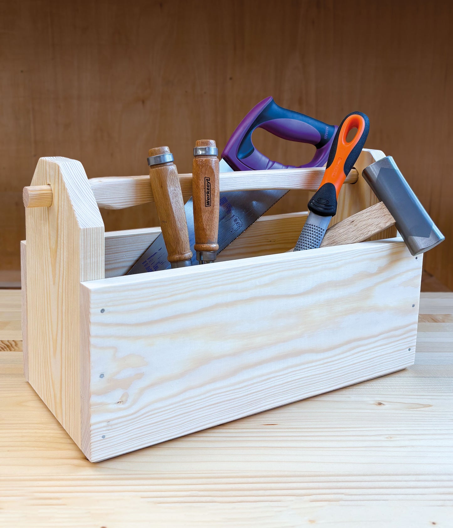 Make a Wooden Tool Box Workshop