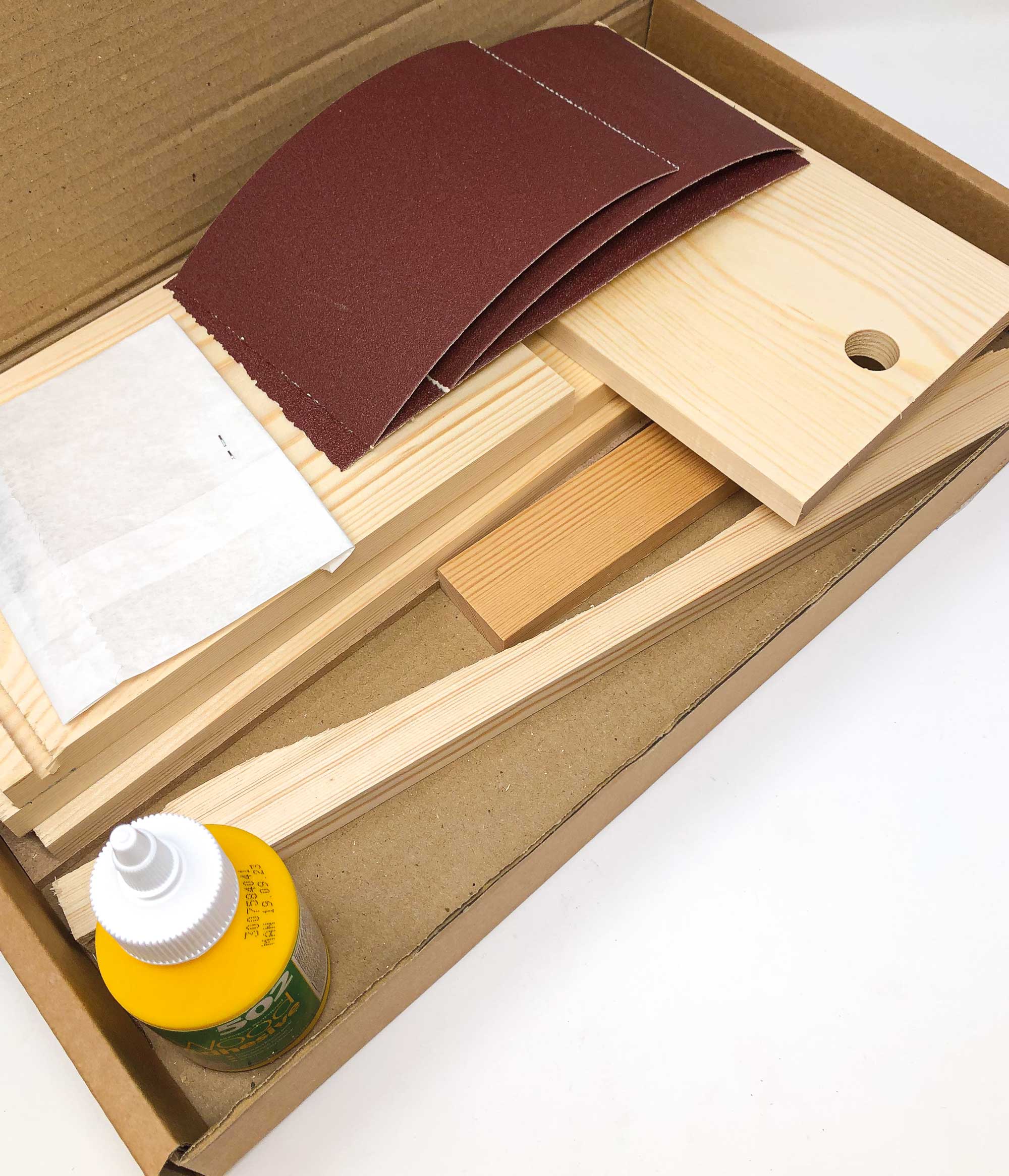 Wooden deals box kit