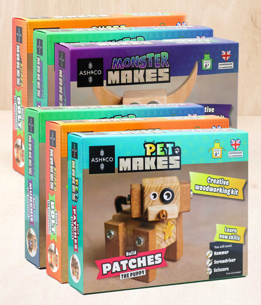 Mini Maker Kit Bundles - Woodwork Activity for Kids