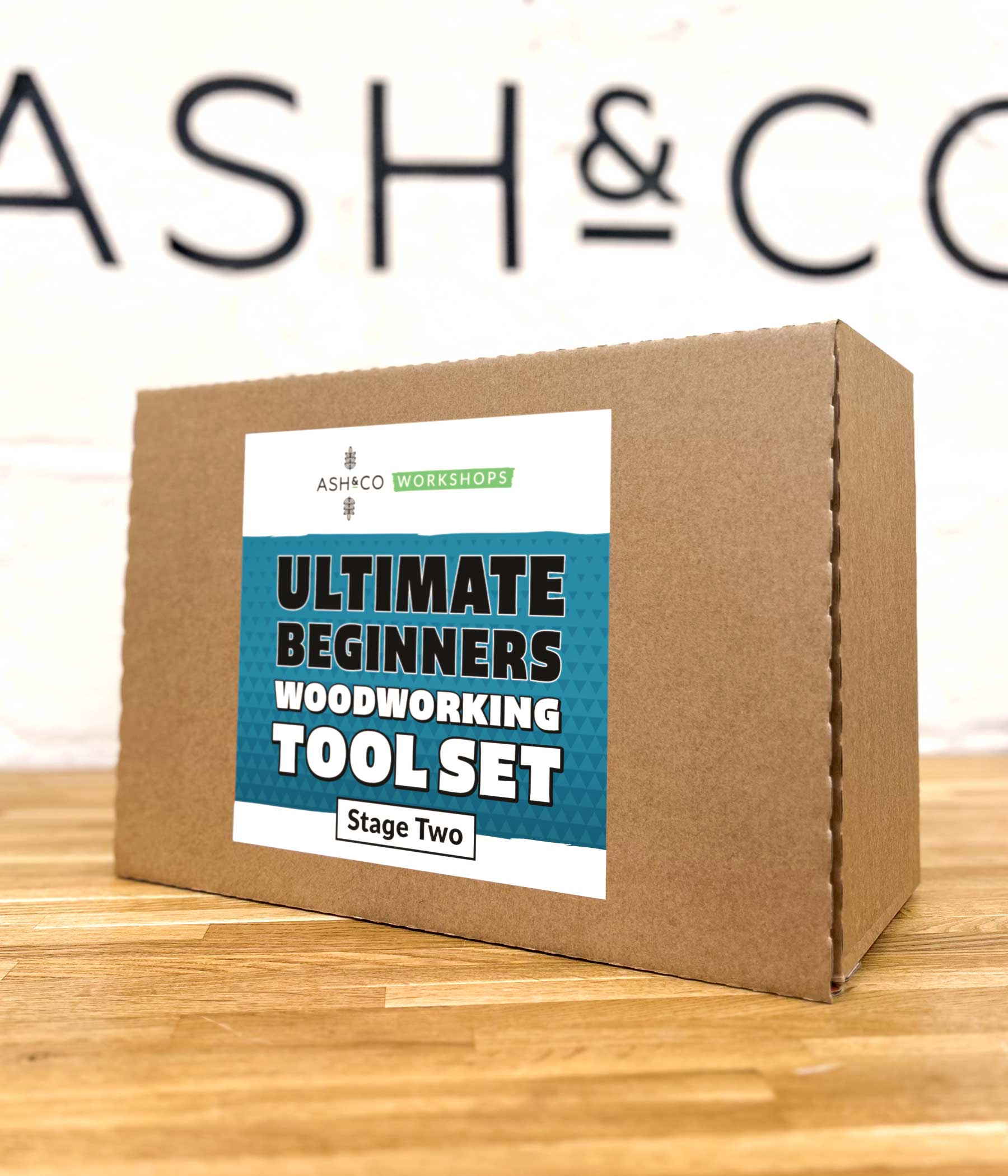 Learn woodworking skills at home with the Ash & Co Ultimate Beginners Woodworking Tool Set - Stage Two