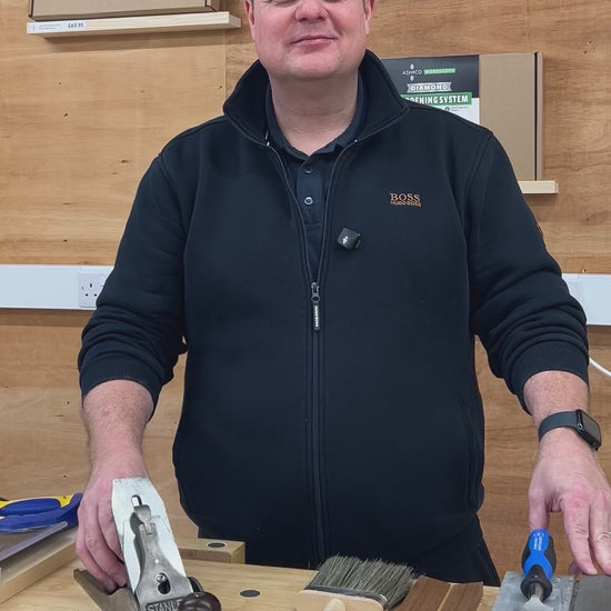 Jonty at Ash and Co Workshops introduces the Woodwork in a Day - Hand Tools and Sharpening one-day course