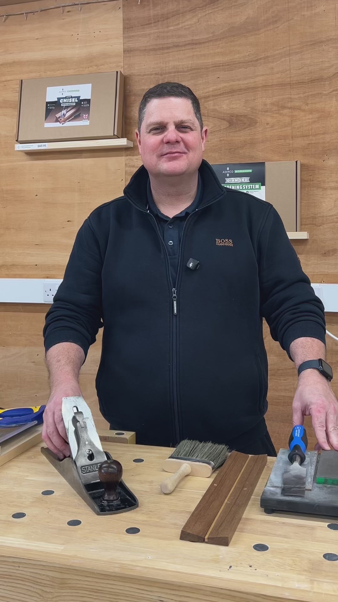 Jonty at Ash and Co Workshops introduces the Woodwork in a Day - Hand Tools and Sharpening one-day course