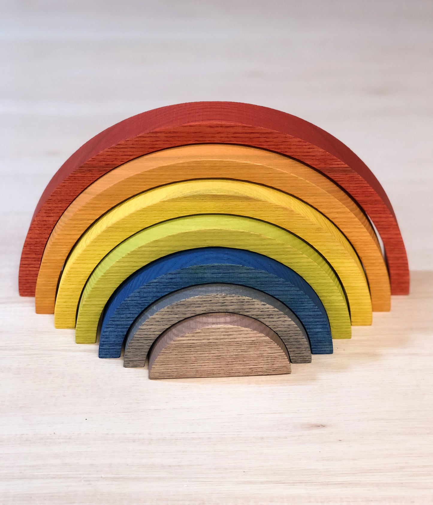 Ash & Co Workshops Solid Wood Rainbow make-at-home woodworking kit