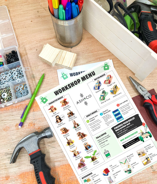 Monster Makes - Build Munchie the Monster - Woodworking Kit for Kids – Ash  & Co. Workshops