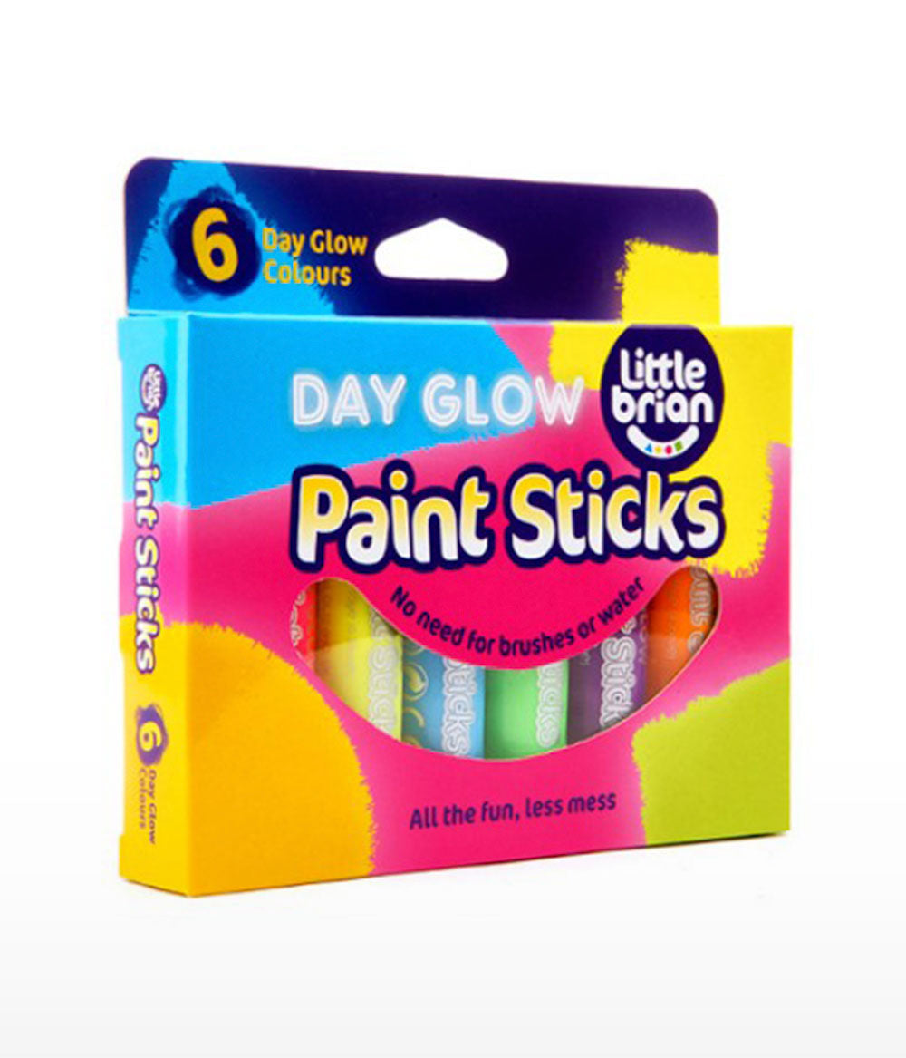 Little Brian Paint Sticks Day Glow Colours