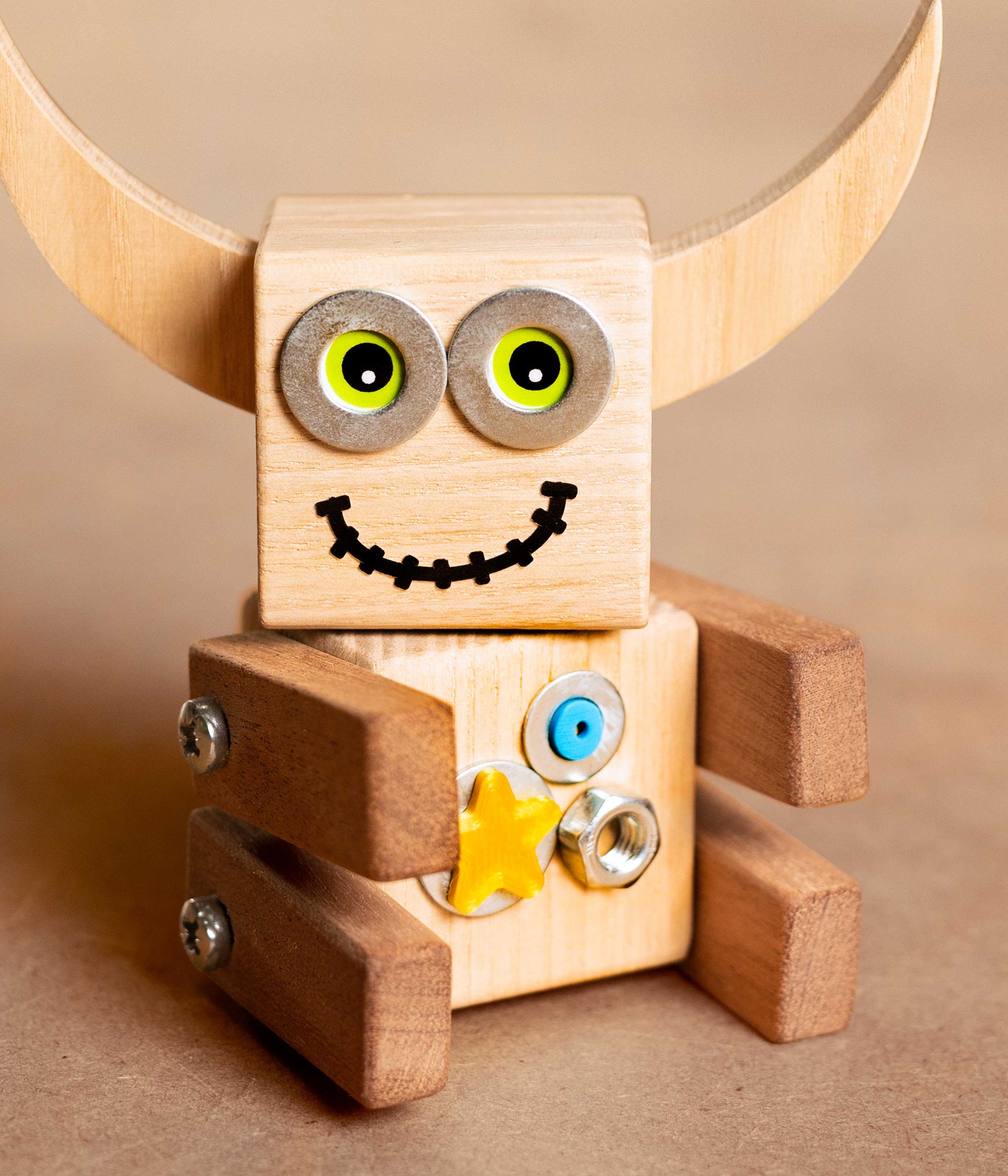 Monster Makes Build Morty the Monster Woodworking Kit for Kids