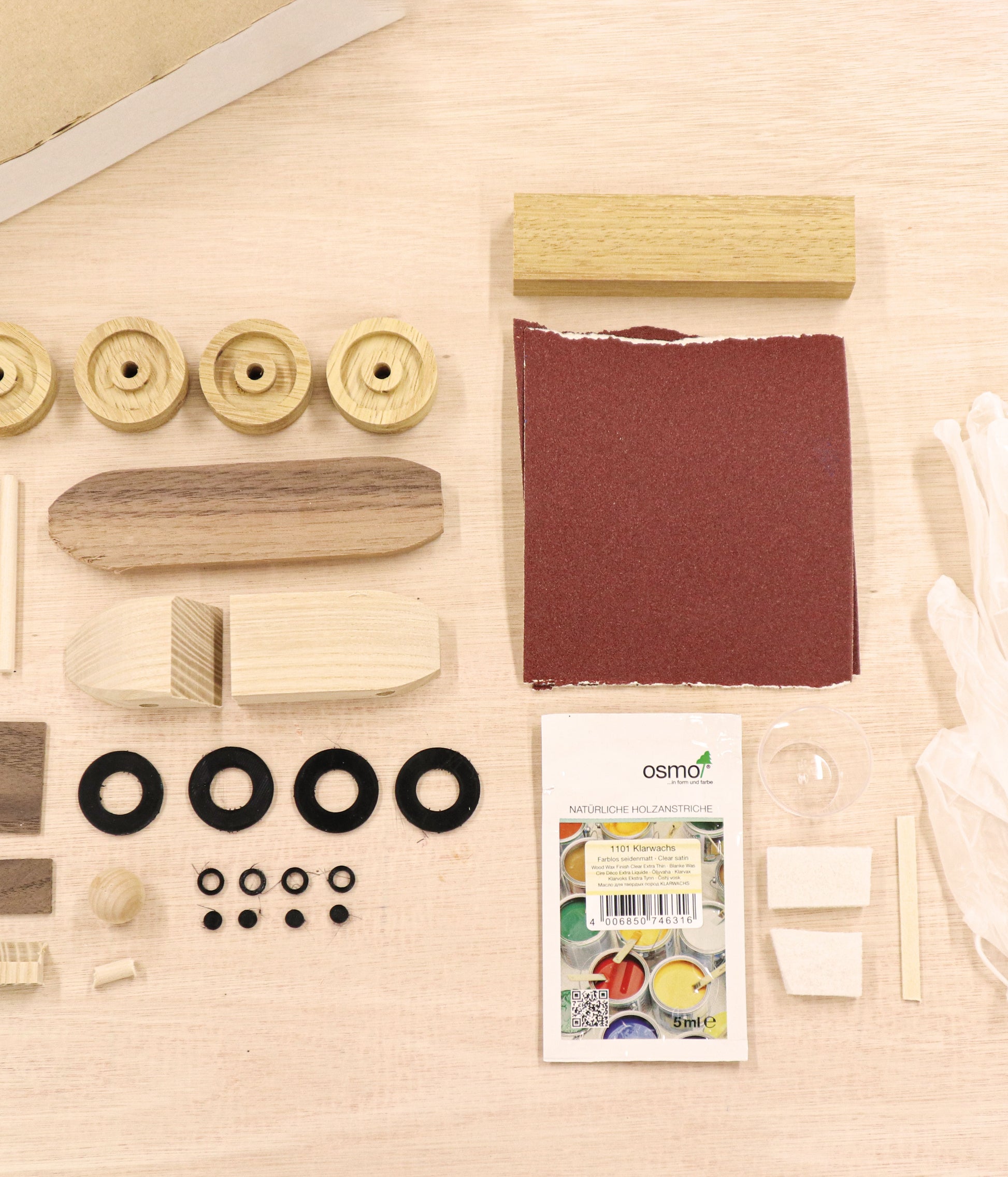 Stirling limited edition classic wooden car making kit