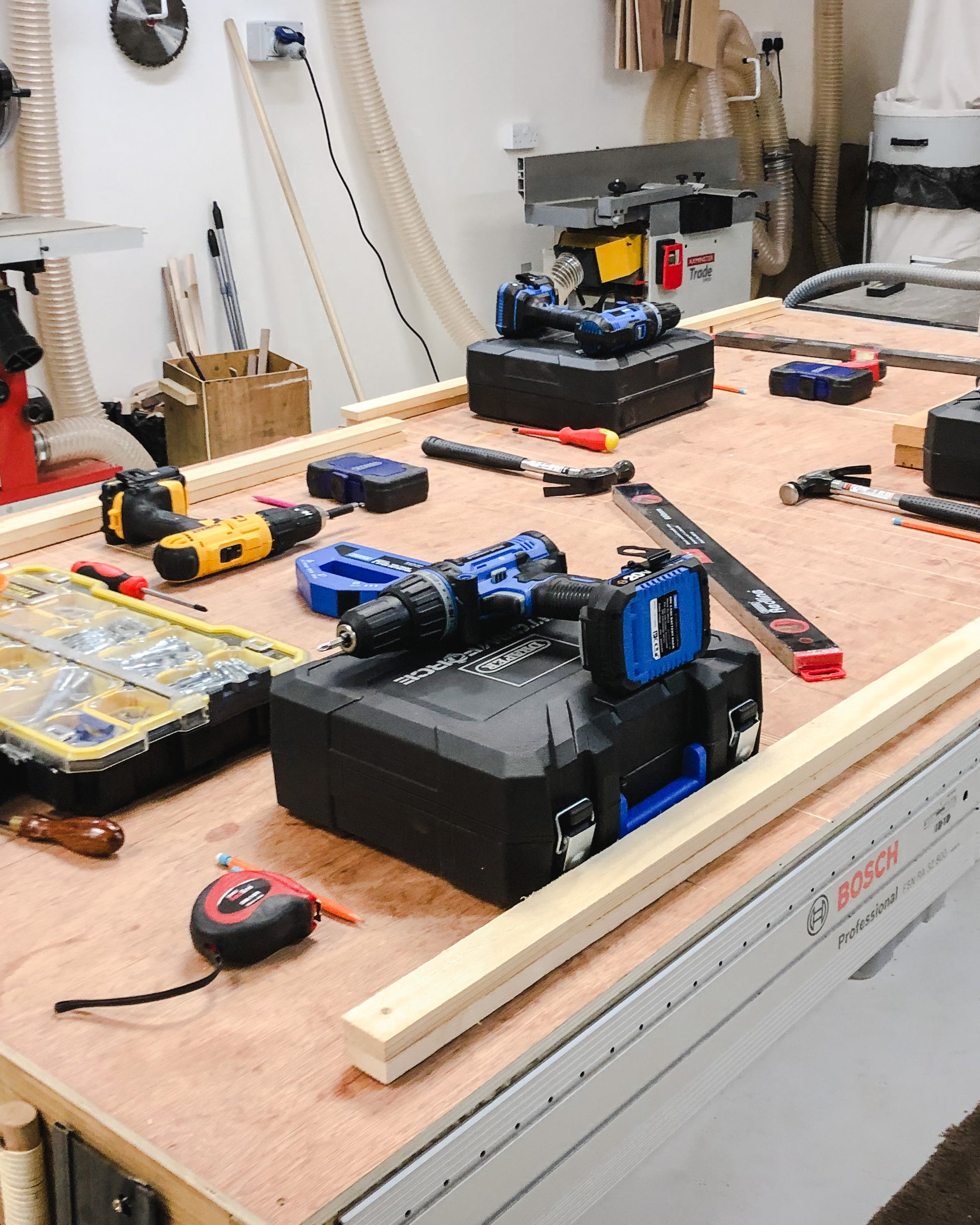 Get practical experience with a range of tools on a beginners DIY course